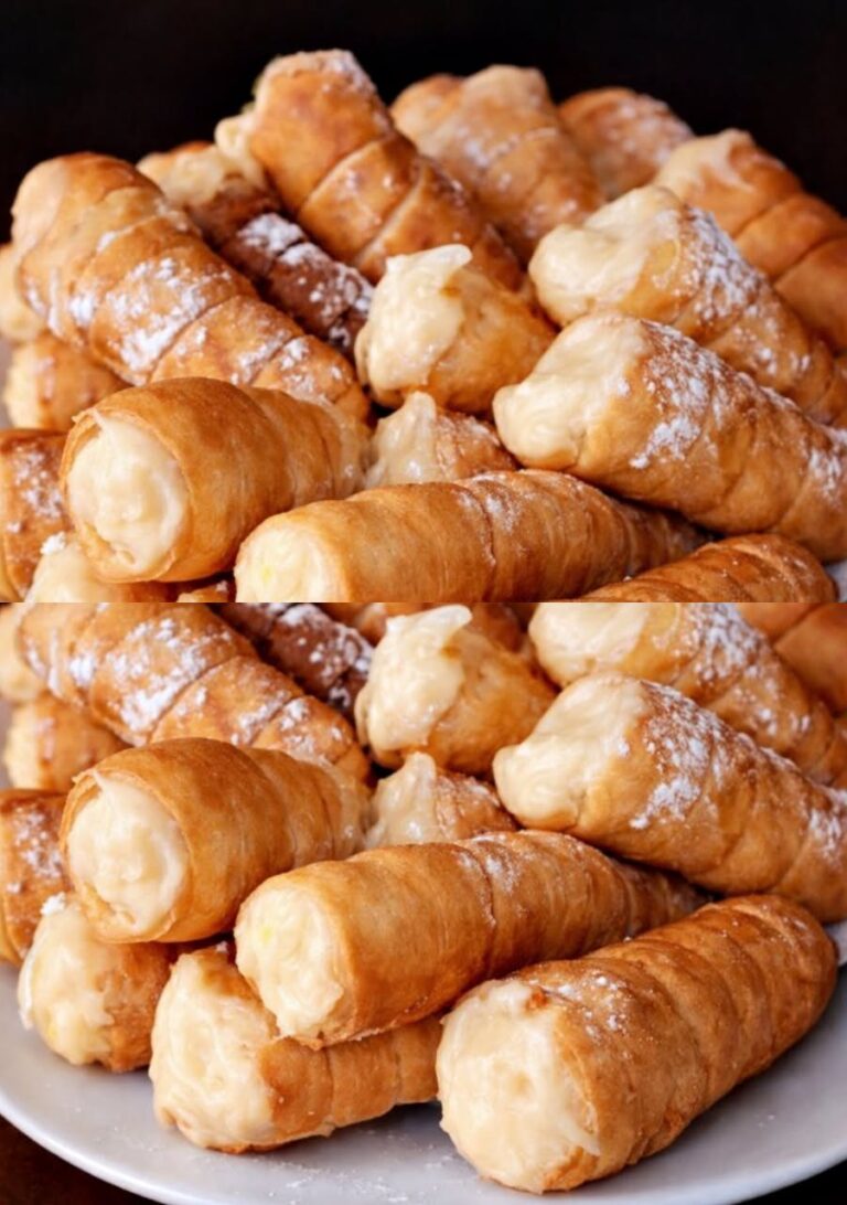 Desert Rulouri cu crema de vanilie, mai bune decat cele de la cofetarie