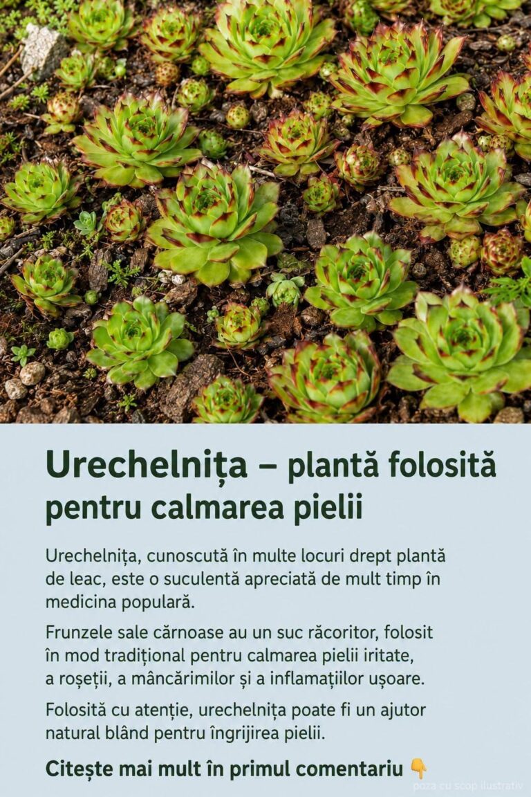 Urechelnița (Sempervivum spp.) este o plantă montană remarcabilă, apreciată nu doar pentru frumusețea sa, ci și pentru numeroasele sale proprietăți terapeutice. Această plantă versatilă poate fi întâlnită în diverse medii, de la grădini pitorești la acoperișuri verzi, oferind atât un aspect decorativ, cât și beneficii pentru sănătate. Descoperiți mai multe despre urechelniță și cum poate îmbunătăți atât grădina dumneavoastră, cât și bunăstarea personală.