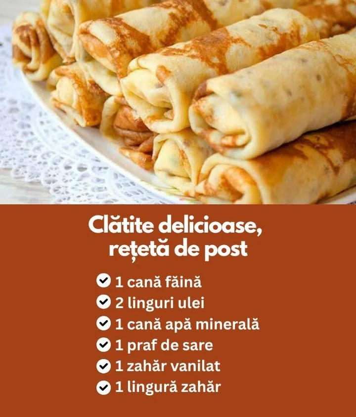 Clătitele delicioase de post sunt un mod uimitor de a adăuga o notă specială meselor vegane sau atunci când căutăm o alternativă fără ingrediente de origine animală. Aceste clătite, ușor de preparat și incredibil de pufoase, se transformă într-o delicatesă apreciată de toată familia. Am încercat această rețetă de nenumărate ori, iar fiecare dată reușesc să îmi impresionez atât prietenii, cât și familia. Indiferent dacă le servești la un brunch de weekend sau ca desert după o cină în familie, aceste clătite aduc o bucurie garantată!
