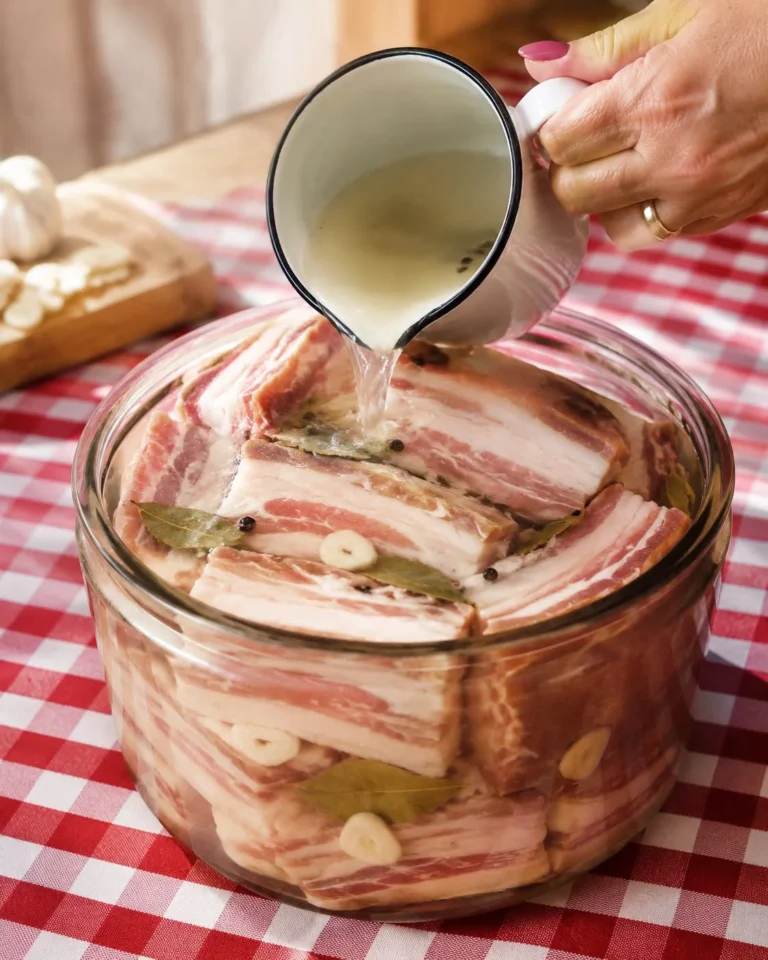 Costiță de porc pusă la saramură, metoda rece 🧂