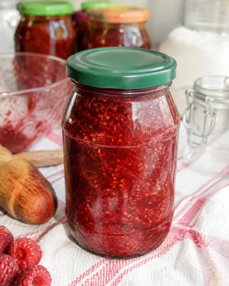 Zmeură Rasă cu Zahăr Fără Fiert: Cea Mai Simplă Dulceață Crudă