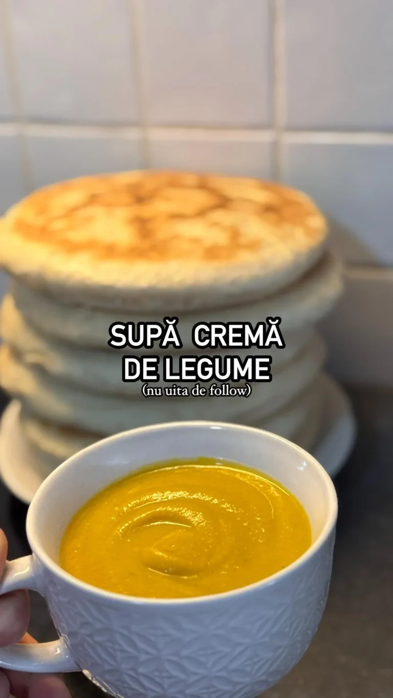 Supă cremă de legume 🥒 🥕 🧅 🧄