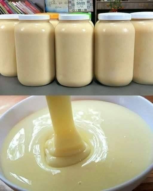 Lapte condensat de casă din 2 ingrediente: simplu, ieftin și incredibil de delicios