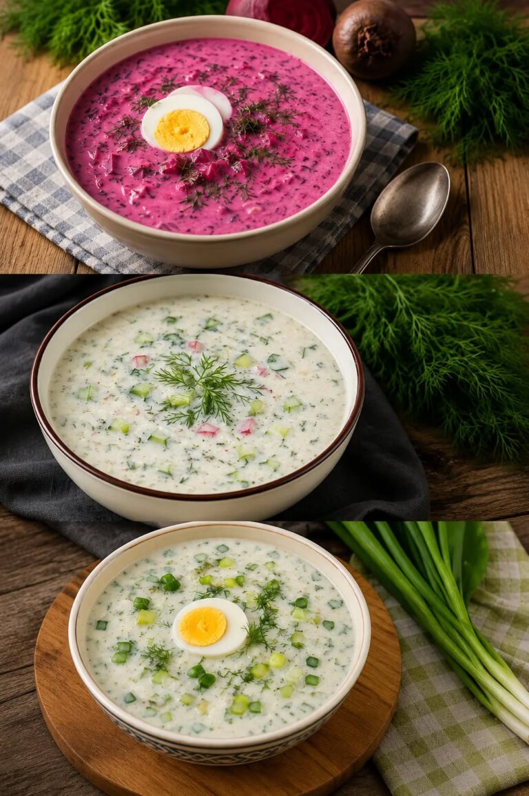 3 rețete de ciorbe reci perfecte pentru zilele călduroase ☀️
