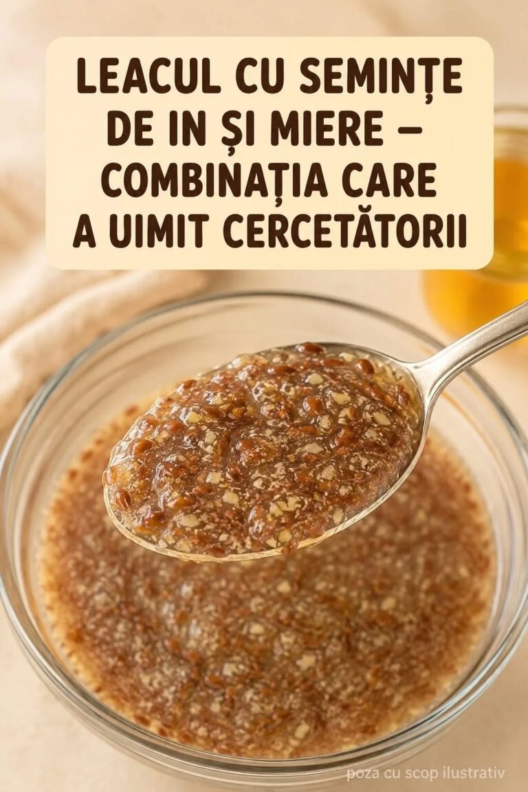 🌀 LEACUL NATURAL CU SEMINȚE DE IN ȘI MIERE 🍯
