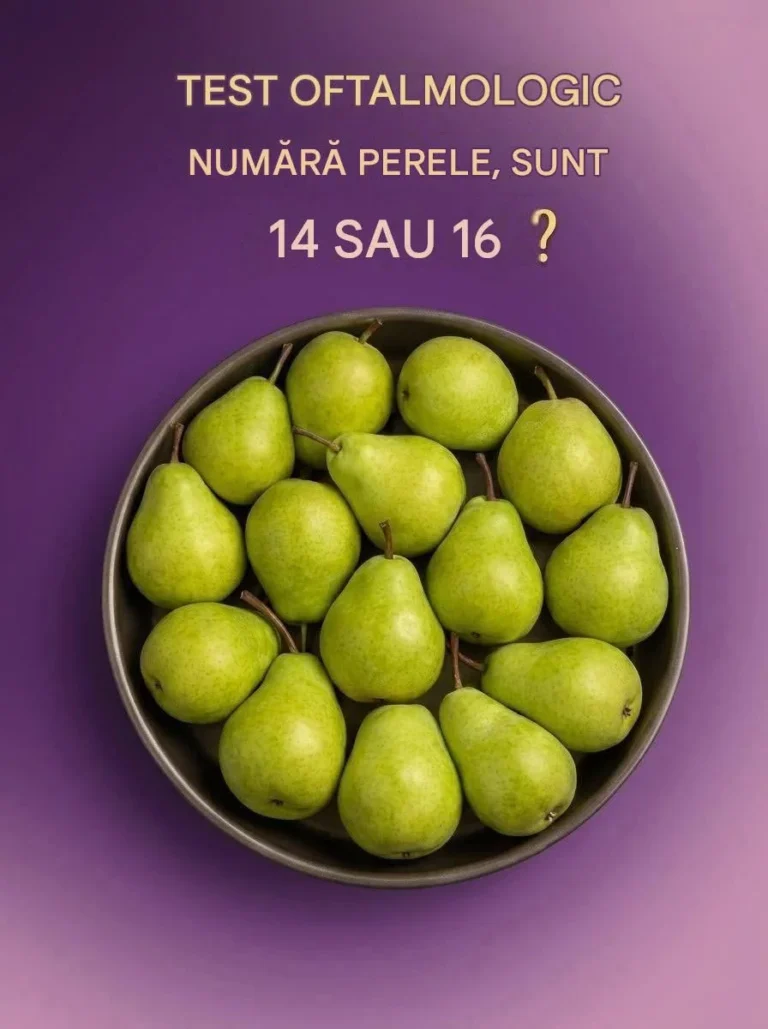 Provocări Vizuale: Câte Pere Poți Număra?