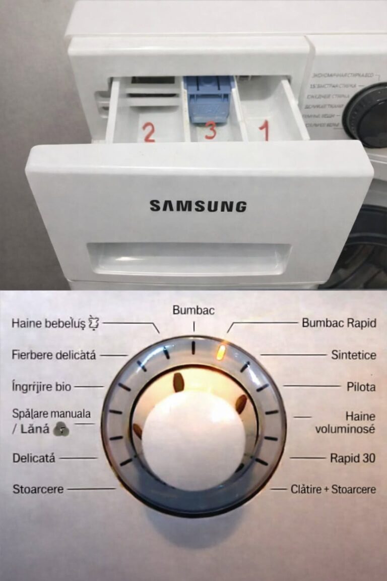 La ce folosesc cele 3 compartimente ale ma?inii de sp?lat?