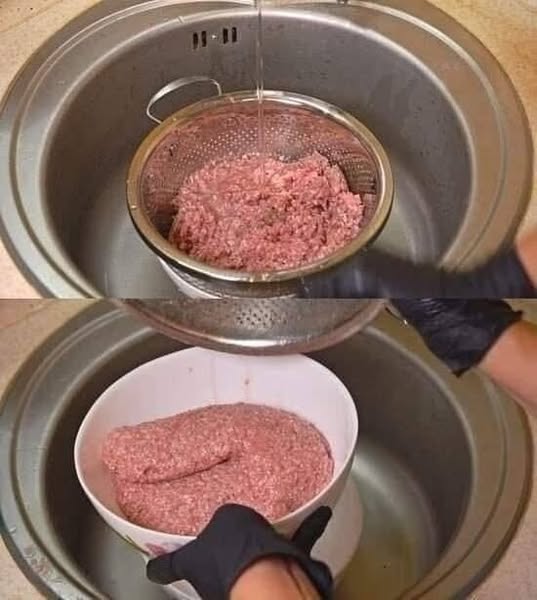 Mělo by se mleté hovězí maso omývat? Zjistěte, co je lepší